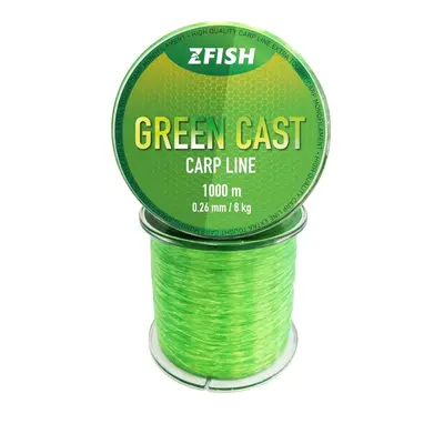 Zfish Vlasec Green Cast Carp Line 1000m - 0,28mm