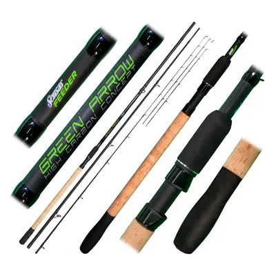 Sensas Prut Green Arrow Feeder 3,6m Medium 50-90g,Sensas Prut Green Arrow Feeder 3,6m Medium 50-