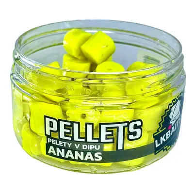 LK Baits Pelety v dipu Ananas 60g