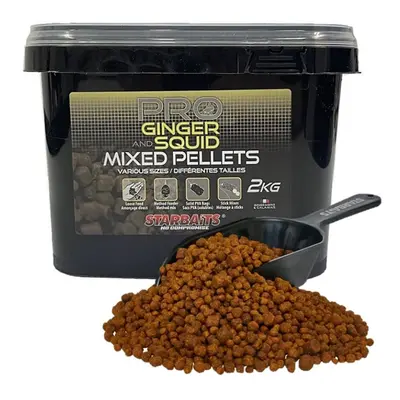 Starbaits Pelety Pro Ginger Squid Mixed 2kg