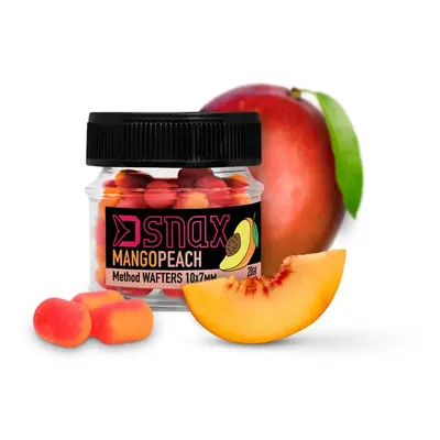 Delphin Nástraha D Snax Waft Mango-Broskev 20g - 7x5.5mm