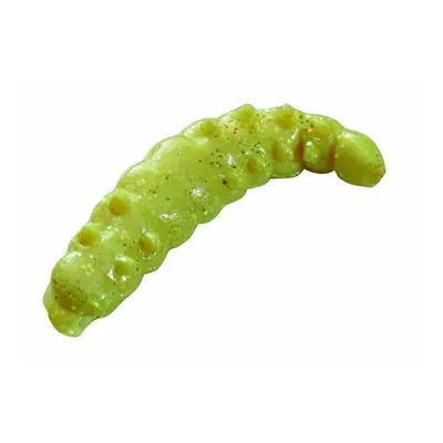 Berkley Vosí larva Powerbait Honey Worm 2,5cm - 55ks - Yellow+Scale