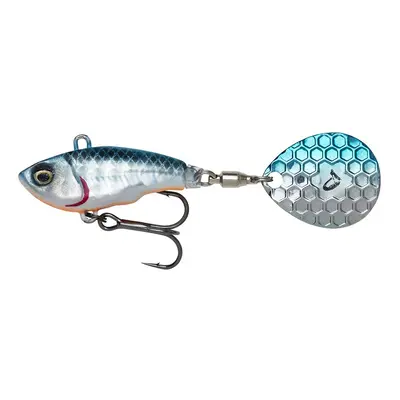 Savage Gear Wobler Fat Tail Spin Sinking Blue Silver