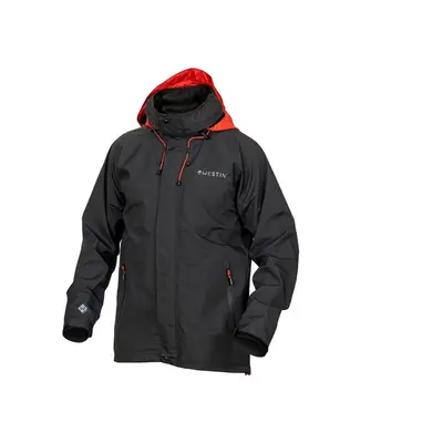 Westin rybářská bunda W6 Rain Jacket Steel Black