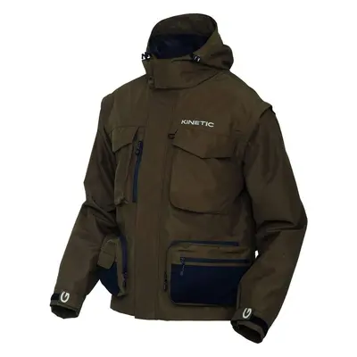 Kinetic rybářská bunda Strider Zip-Off Jacket Olive