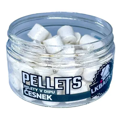 LK Baits Pelety v dipu Česnek 60g