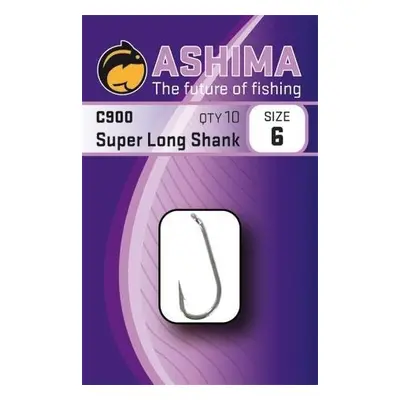 Ashima Háčky C900 Super Long Shank 10ks,Ashima Háčky C900 Super Long Shank 10ks