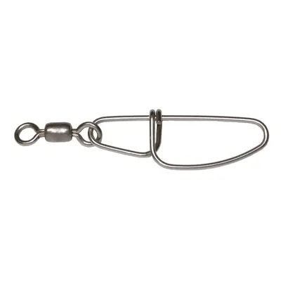 Zeck Karabinka s obratlíkem Stainless Steel Swivel + Snap 114kg 3ks