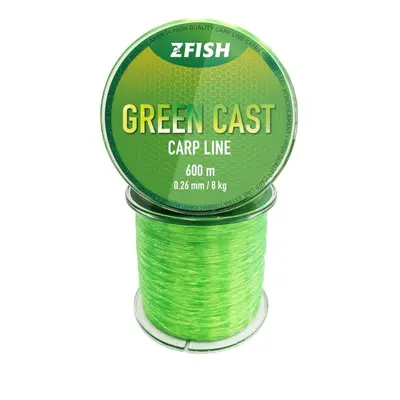 Zfish Vlasec Green Cast Carp Line 600m