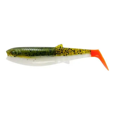 Savage Gear Gumová Nástraha Cannibal Shad 2ks 15cm - Olive Hot Orange