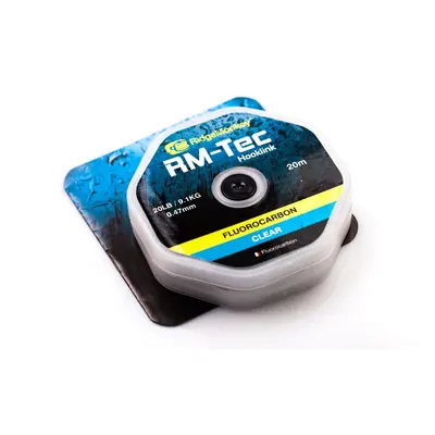 RidgeMonkey Vlasec RM-Tec Fluorocarbon čirý 20m - 0,41mm 15lb,RidgeMonkey Vlasec RM-Tec Fluoroca