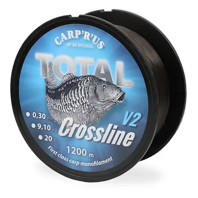 Carp ´R´ Us Vlasec Total Crossline V2 Brown - 0,40mm 1000m