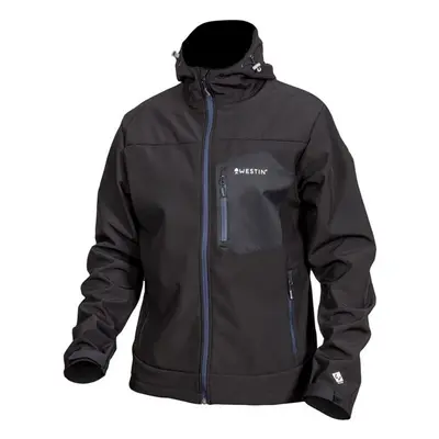 Westin rybářská bunda W4 Super Duty Softshell Jacket Seal Black