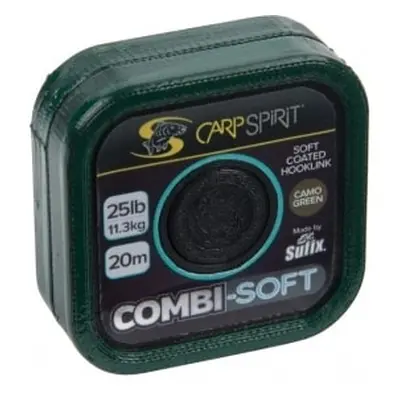 Carp Spirit Šňůra Combi Soft Coated Braid Camo Green 20m