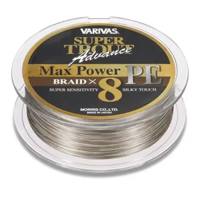 Varivas Šňůra Super Trout Advance Max Power PE 150m - 0,165mm,Varivas Šňůra Super Trout Advance 