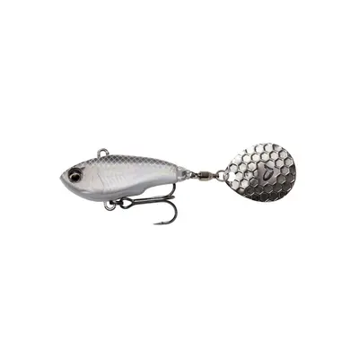 Savage Gear Wobler Fat Tail Spin Sinking White Silver - 5,5cm 9g