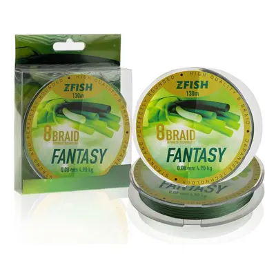 Zfish Šňůra Fantasy 8-Braid 130m,Zfish Šňůra Fantasy 8-Braid 130m