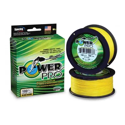 PowerPro Pletená Šňůra PowerPro Hi-Vis Yellow