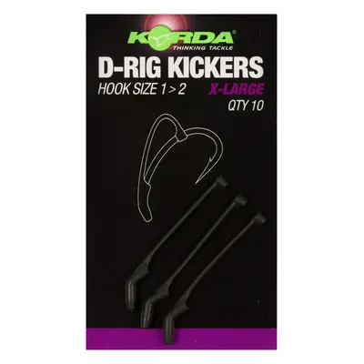 Korda Rovnátka Kickers D Rig Green 10ks