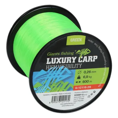 Giants Fishing Vlasec Luxury Carp High-Visibility Green - 0,23mm / 5,9kg / 600m