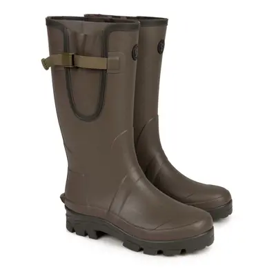 Fox Holínky Neoprene lined Camo/Khaki Rubber Boot