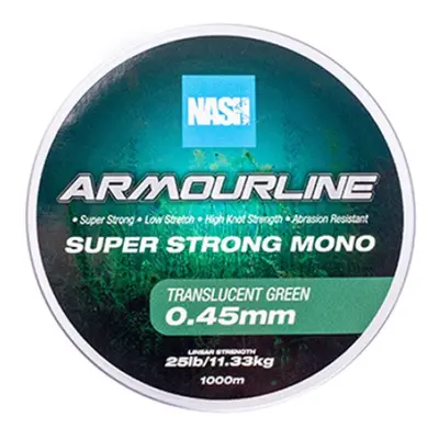 Nash Vlasec Armourline Super Strong Mono Green 1000m - 0,40mm