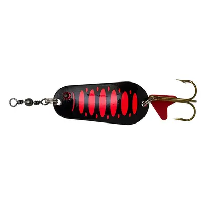 DAM Třpytka Effzett Standard Spoon Fluo Red/Black UV