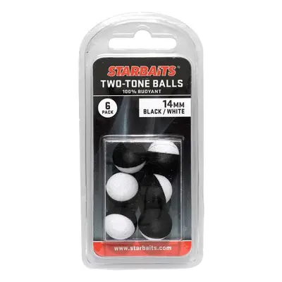 Starbaits Pěnová Nástraha Two Tones Balls 14mm 6ks