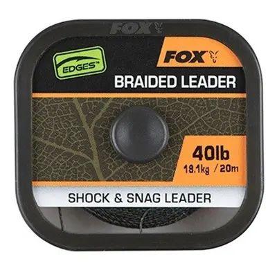 Fox Návazcová Šňůrka Naturals Braided Leader m - 40lb,Fox Návazcová Šňůrka Naturals Braided Lead