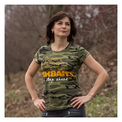 Mikbaits Dámské tričko camou Ladies team