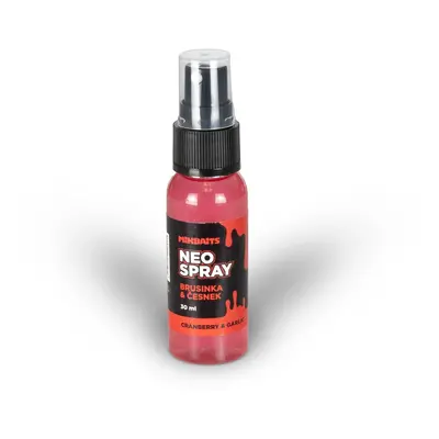 Mikbaits Neo spray 30ml - Brusinka Česnek,Mikbaits Neo spray 30ml - Brusinka Česnek