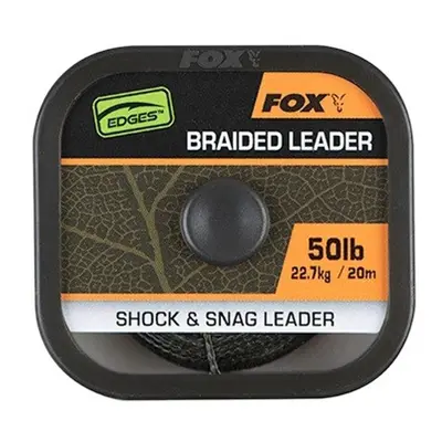 Fox Návazcová Šňůrka Naturals Braided Leader m - 50lb,Fox Návazcová Šňůrka Naturals Braided Lead