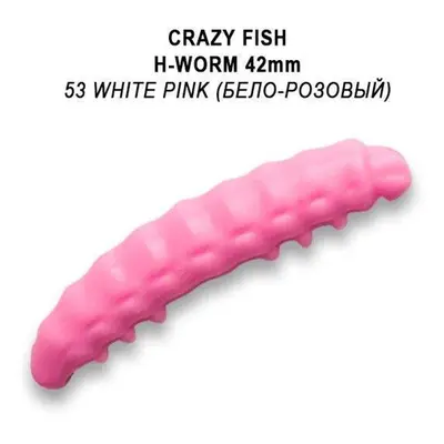 Crazy Fish Umělá Nástraha MF H worm 42mm Barva Sýr