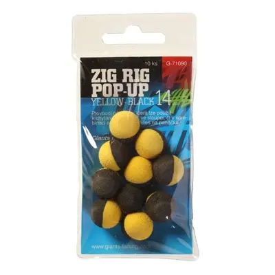 Giants Fishing Pěnové plovoucí boilie Zig Rig Pop-Up 14mm,Giants Fishing Pěnové plovoucí boilie 