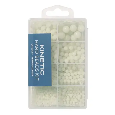 Kinetic Luminiscenční korálky Hard Beads Kit - White Glow