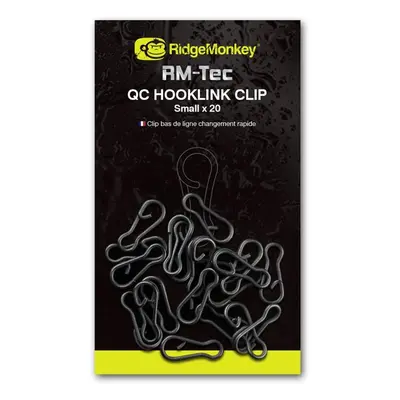 RidgeMonkey Klip RM-Tec Quick Change Hooklink Clip Small 20ks