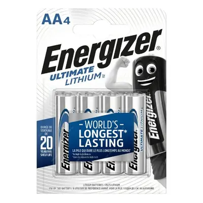 Energizer Lithiové baterie Ultimate Lithium AA 4ks,Energizer Lithiové baterie Ultimate Lithium A