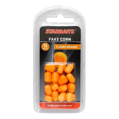 Starbaits Plovoucí kukuřice Floating Fake Corn 15ks - oranžová