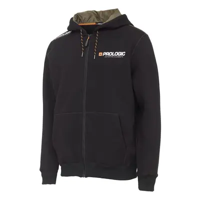 Prologic Rybářská Mikina Eden Zip Hoodie Black Caviar