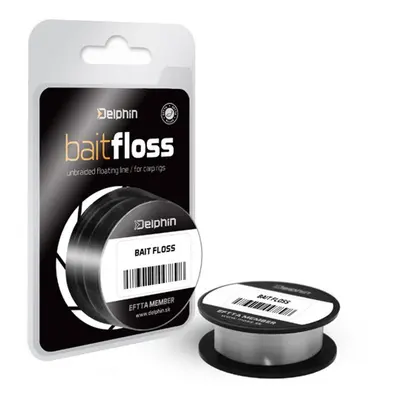 Delphin Šňůra Hook Line Bait Floss Bílá 20lb 20m