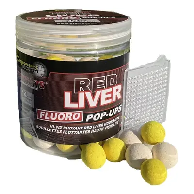 Starbaits Plovoucí boilies Pop Up Bright Red Liver 50g