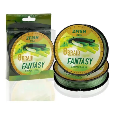 Zfish Šňůra Fantasy 8-Braid 300m,Zfish Šňůra Fantasy 8-Braid 300m