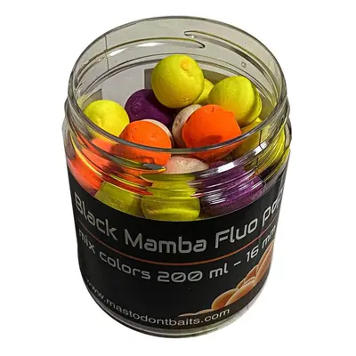 Mastodont Baits Fluo Pop-Up Boilies mix colors 16mm 200ml,Mastodont Baits Fluo Pop-Up Boilies mi