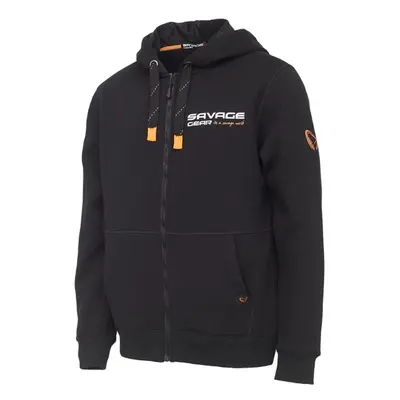 Savage Gear Urban Zip Hoodie Black INK