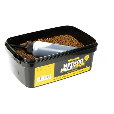 Mikbaits Method pelet box 400g + 120ml Activator - Pampeliška