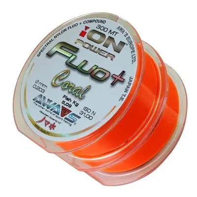 Awa-S Vlasec Ion Power Fluo+ Coral 2x300m - 0,261mm,Awa-S Vlasec Ion Power Fluo+ Coral 2x300m - 