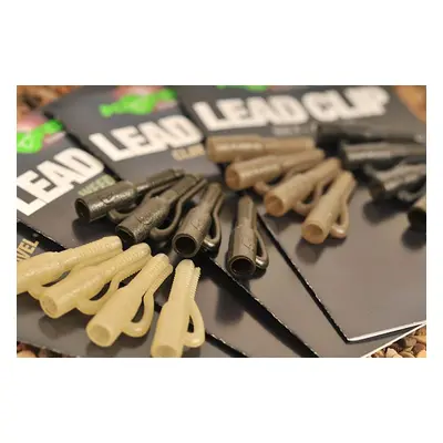 Korda Klipy na olovo Lead Clip 10ks - Gravel,Korda Klipy na olovo Lead Clip 10ks - Gravel