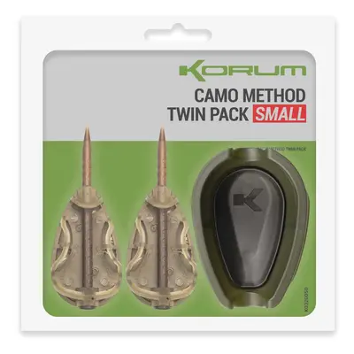 Korum Feederové krmítka Camo Method Twin Packs,Korum Feederové krmítka Camo Method Twin Packs