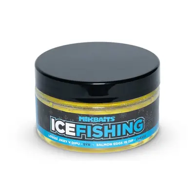 Mikbaits Lososí jikry v dipu Ice Fishing Range 100ml - Sýr