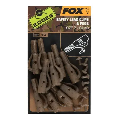 Fox Závěska na olovo s kolíčky Edges Camo